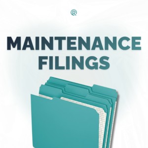Maintenance Filing