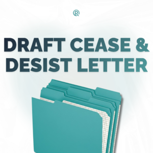 Customize Cease & Desist Letter by an Attorney from R.J. Pierce Law Group, P.C